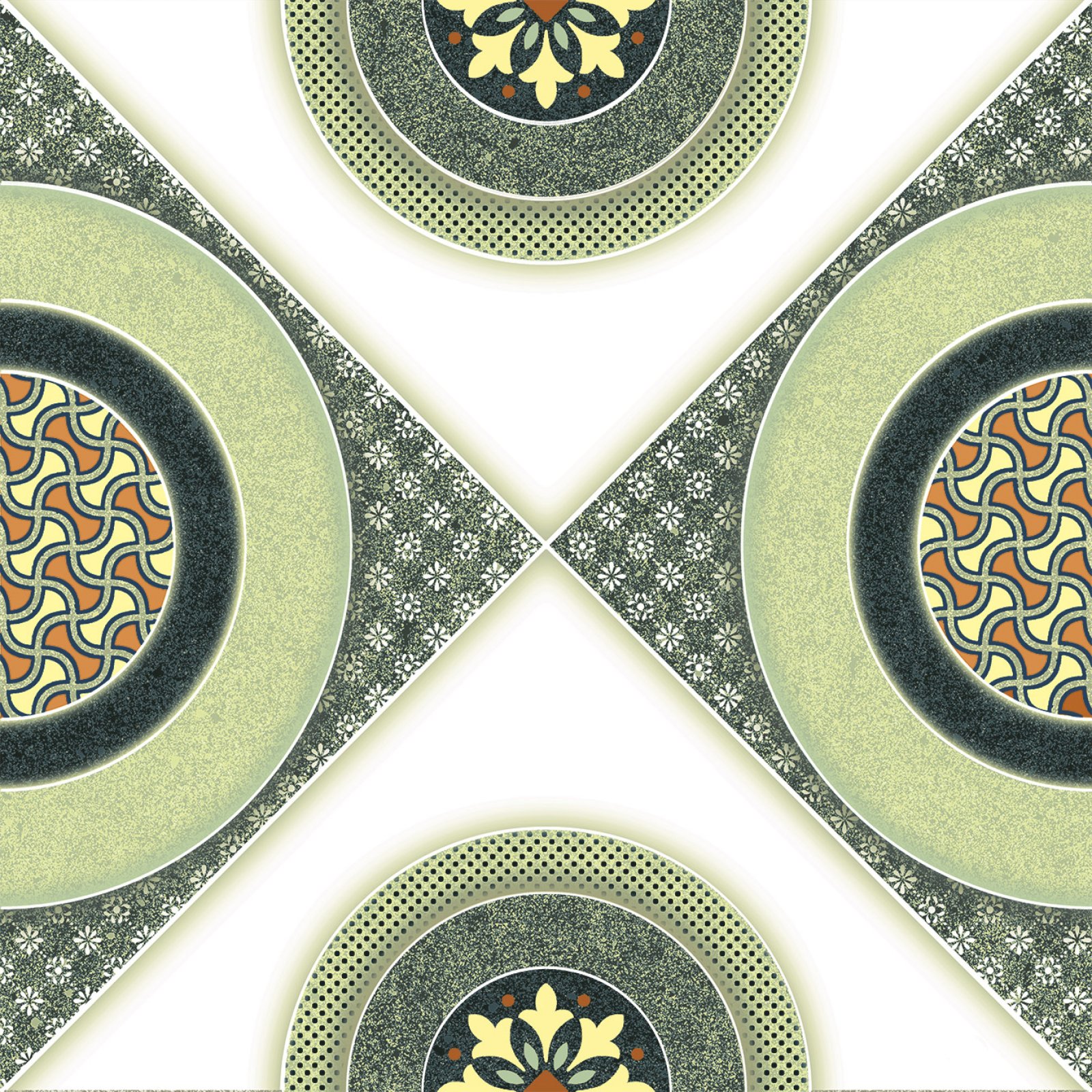 ASIA TILE 25X25 RENO GREEN 